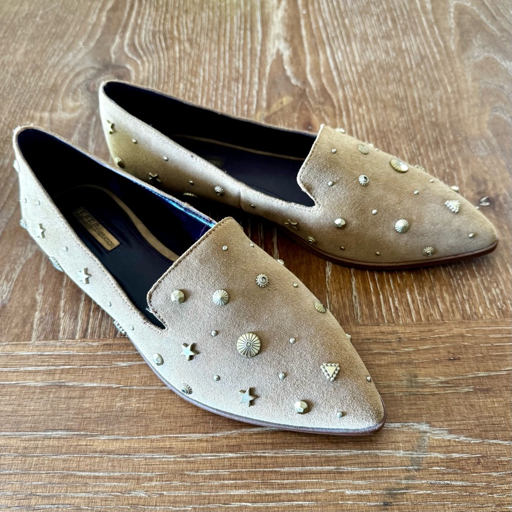 BCBGeneration tan suede Nikkola flats 8.5 - Picture 5 of 13